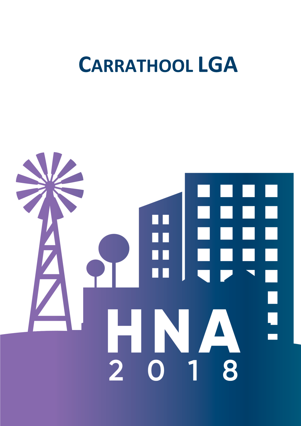 CARRATHOOL LGA Table of Contents Health Needs Assessment Process