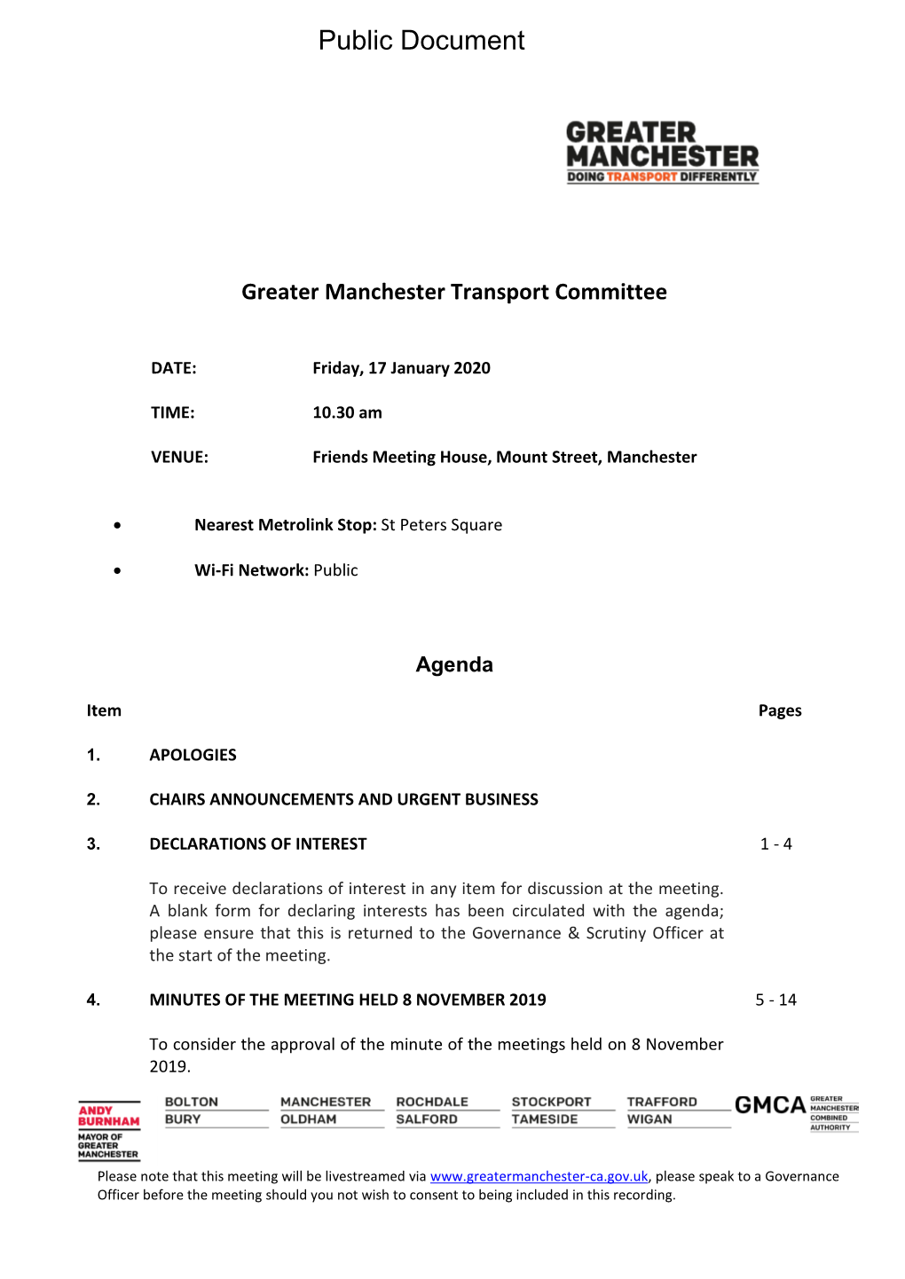 Greater Manchester Transport Committee