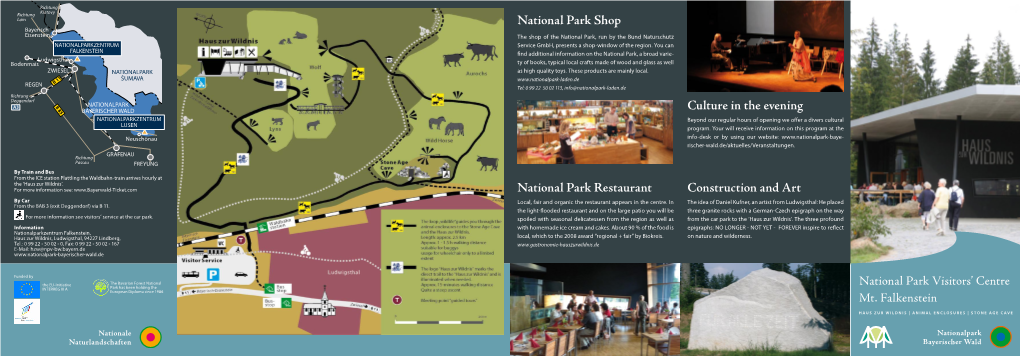 National Park Shop National Park Restaurant Culture in the Evening