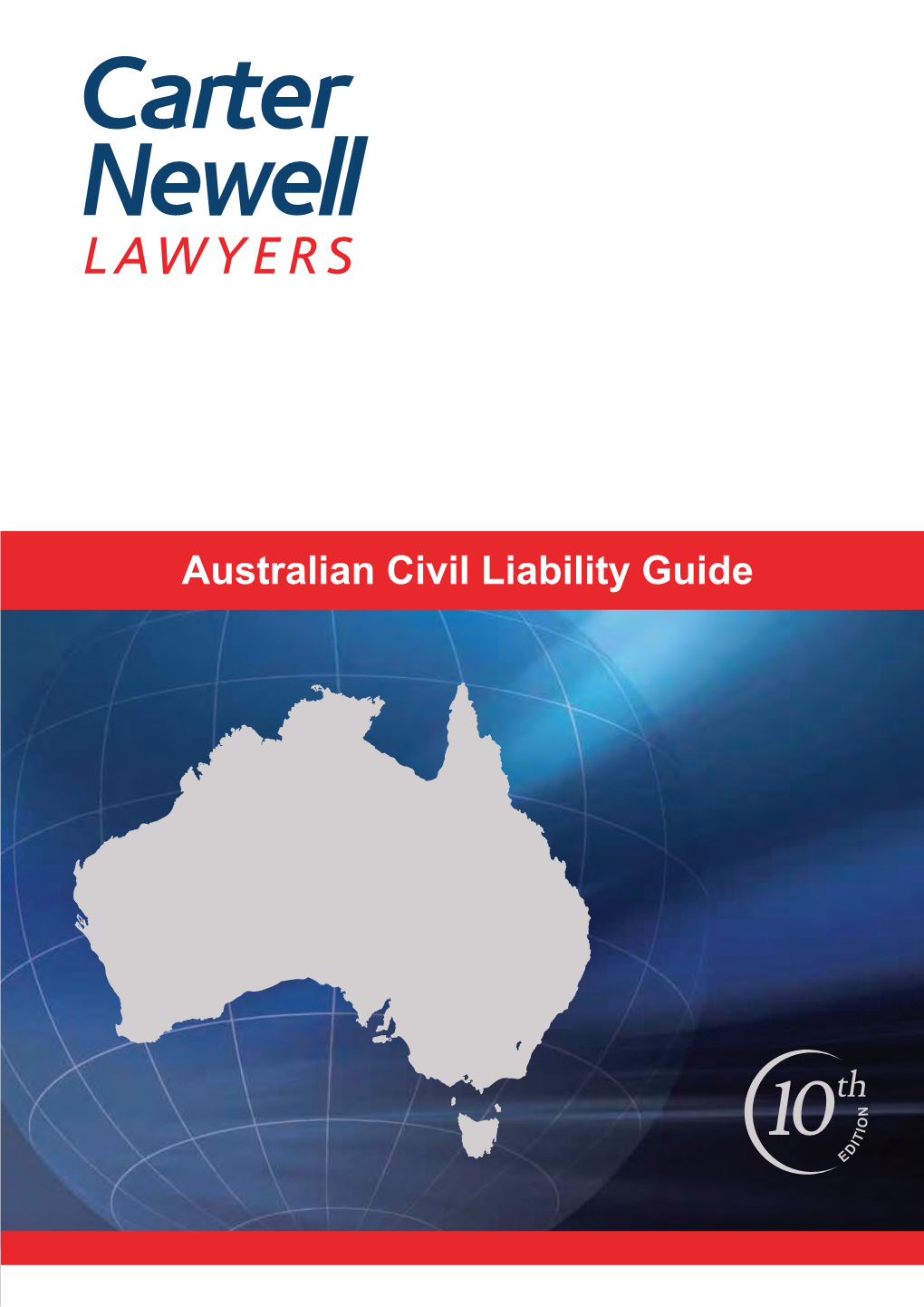Australian Civil Liability Guide 10Th Edition PDF 1.48 MB