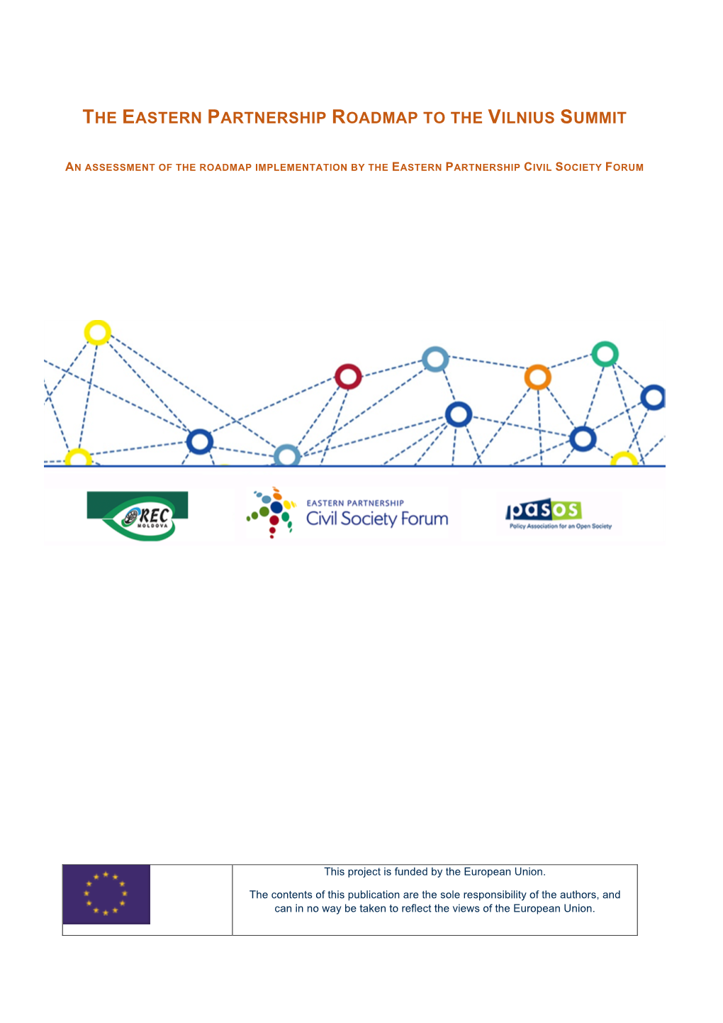 Eap CSF Roadmap Report Overview 13 Nov 2013
