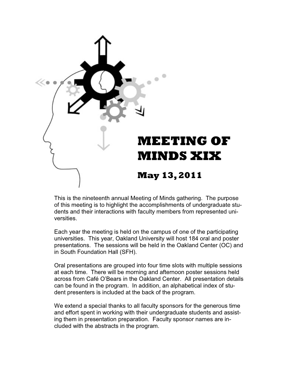 Meeting of Minds Xix