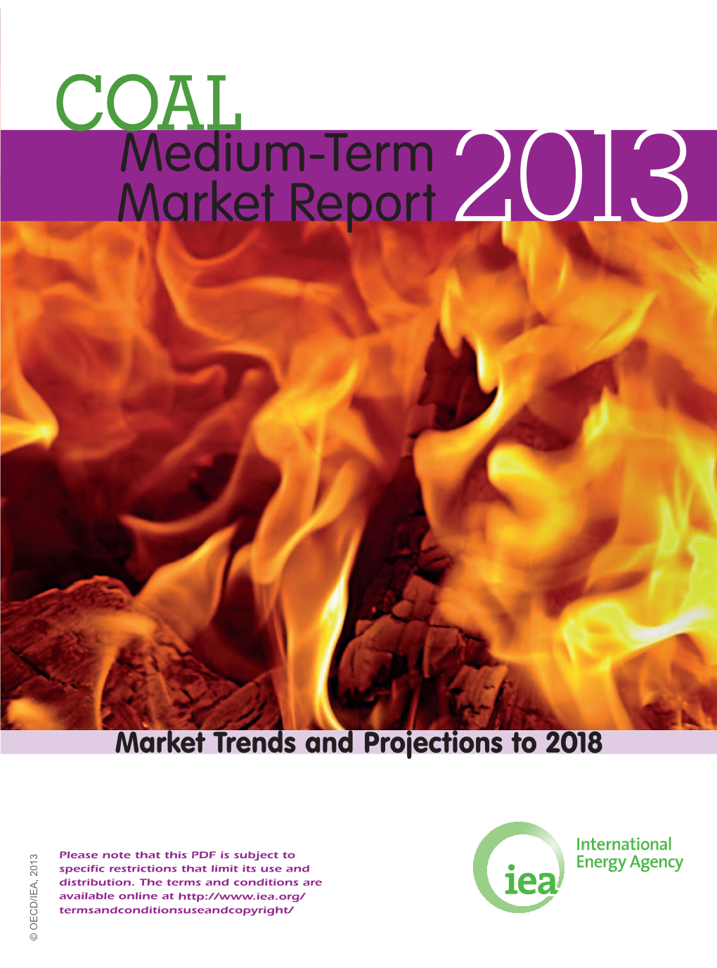 Medium-Term Coal Market Report 2013 Was Prepared by the Gas, Coal and Power Division (GCP) of the International Energy Agency (IEA), Headed by László Varró