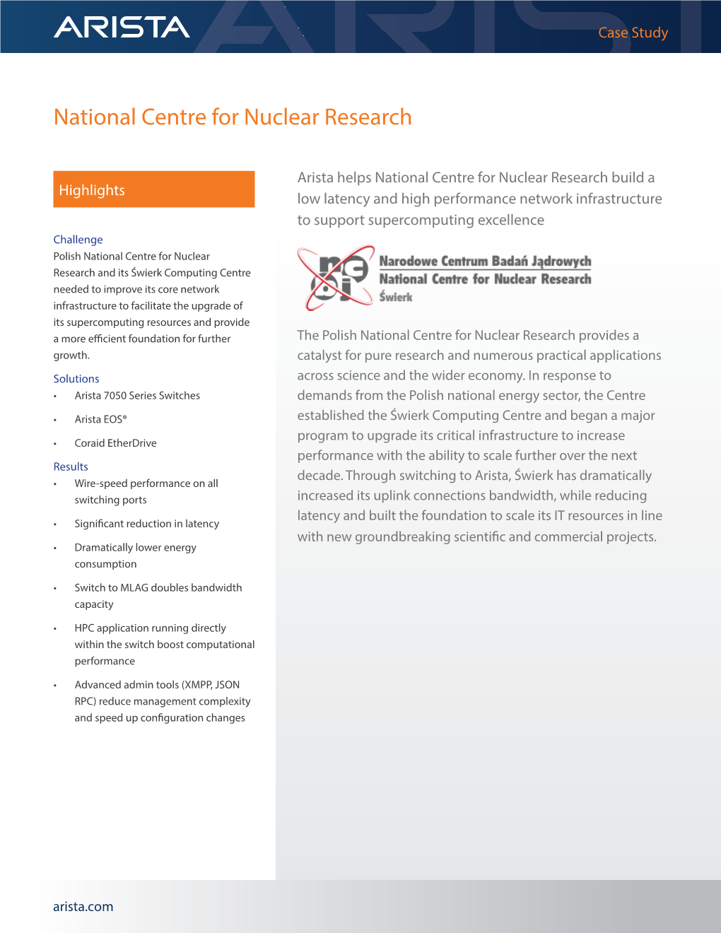 National Centre for Nuclear Research