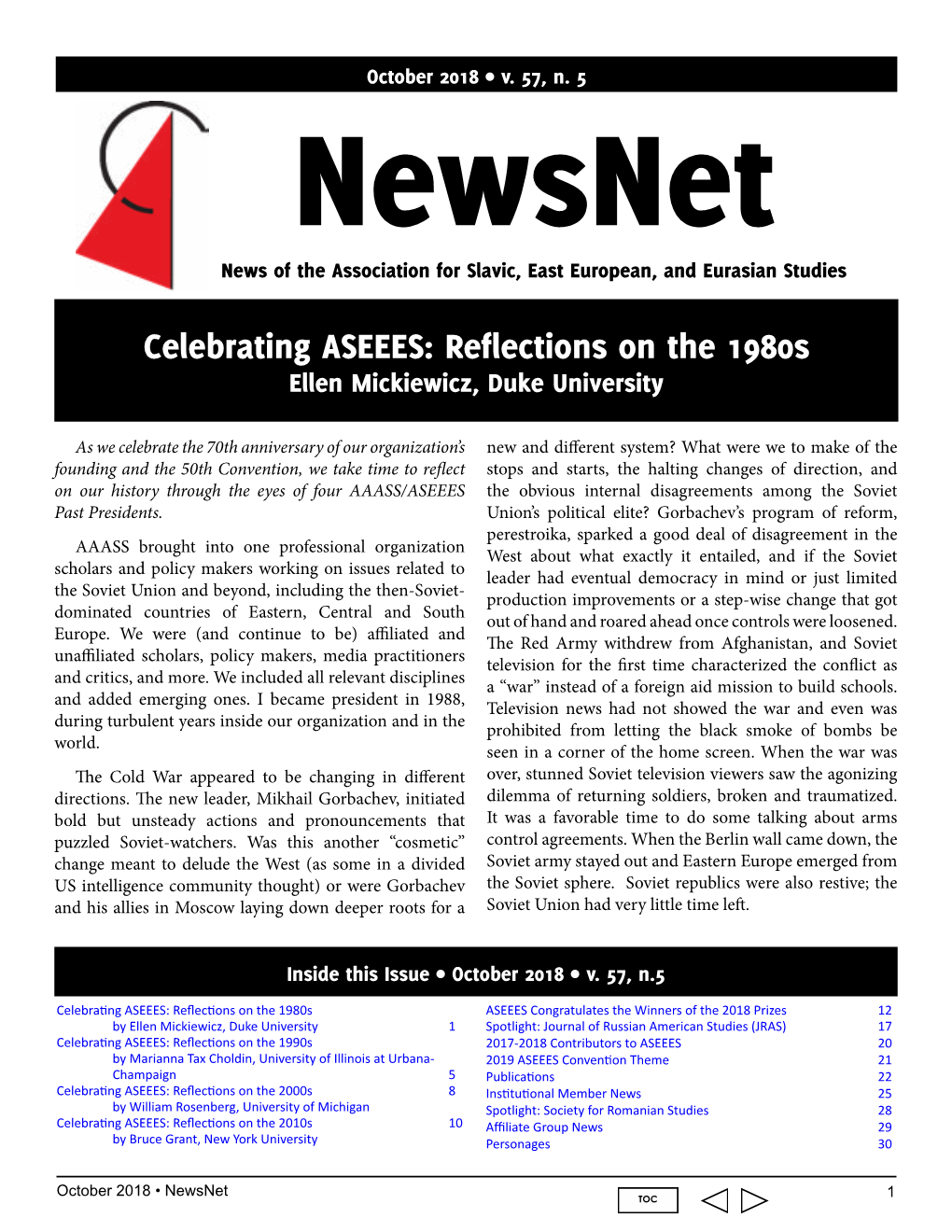 October Newsnet