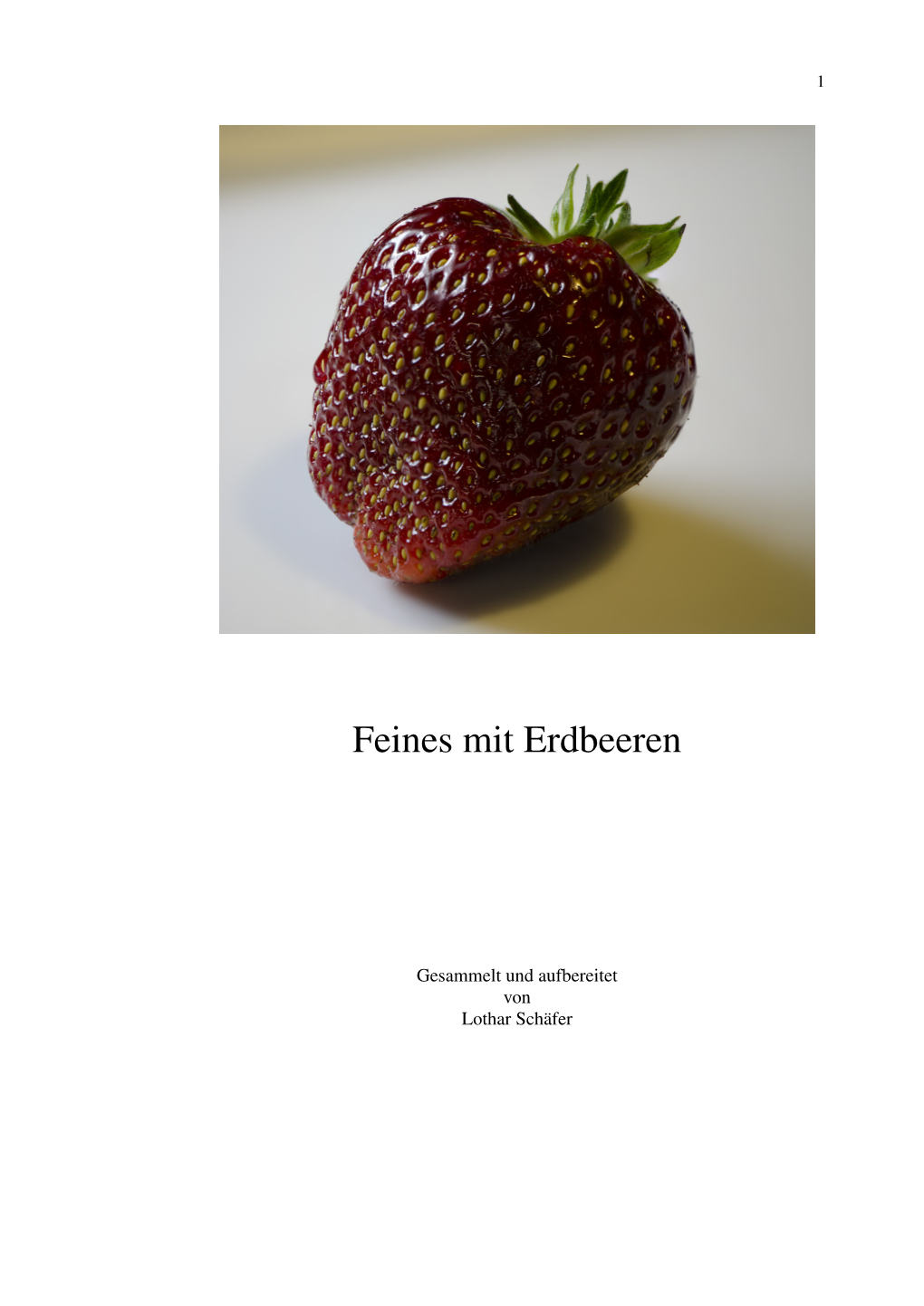 Feines Mit Erdbeeren