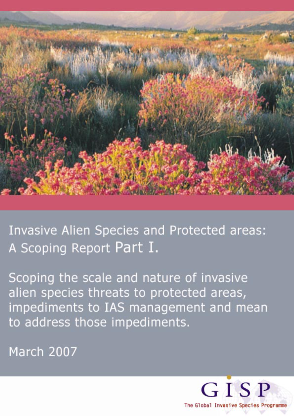 Invasive Alien Species in Protected Areas