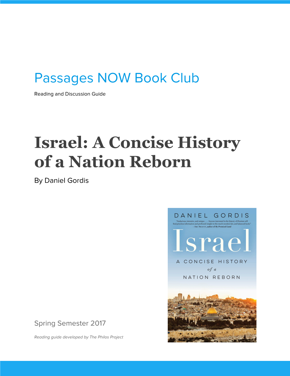 A Concise History of a Nation Reborn by Daniel Gordis