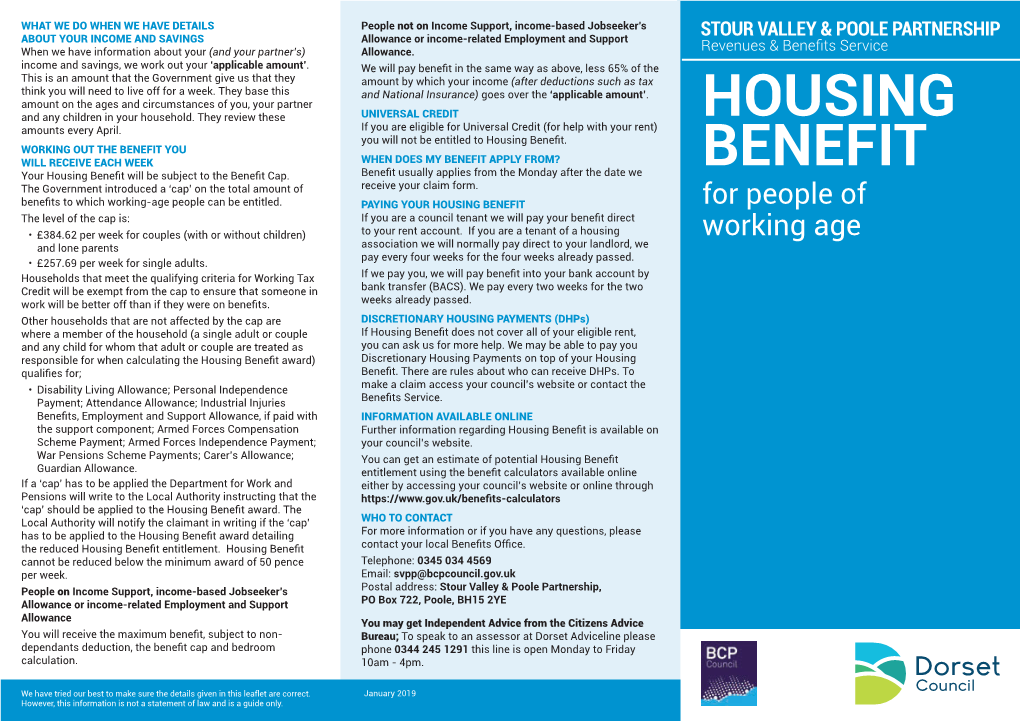 Housing Benefit