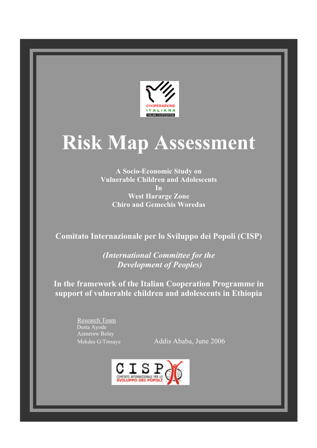 Risk Map Assessment