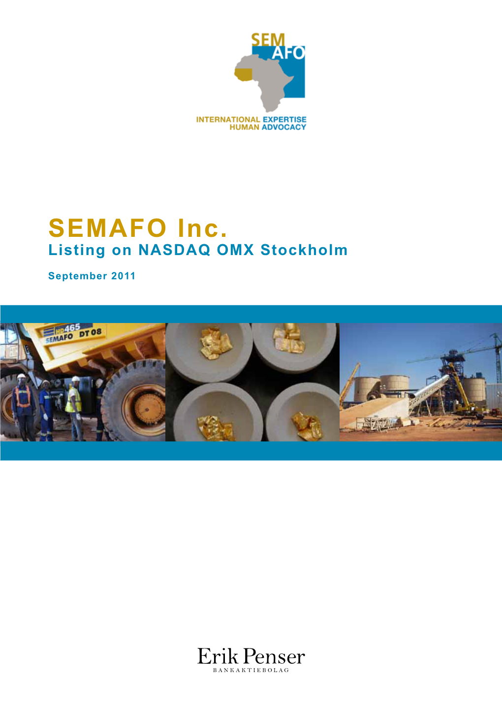 SEMAFO Inc. Listing on NASDAQ OMX Stockholm