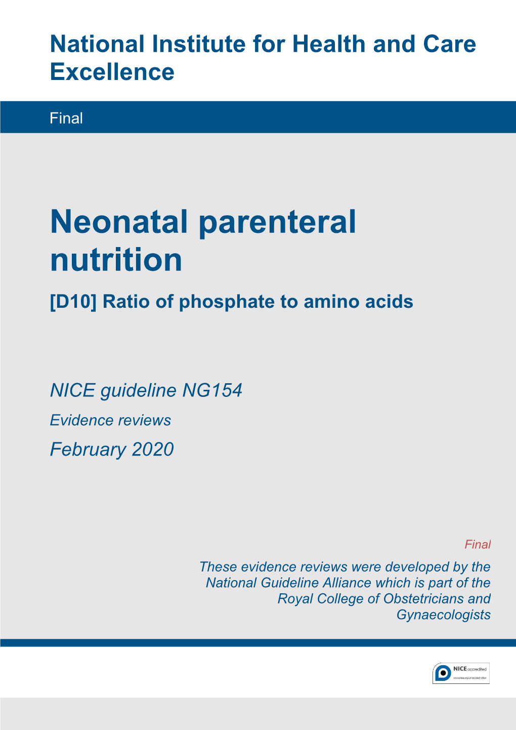 Ratio of Phosphate to Amino Acids