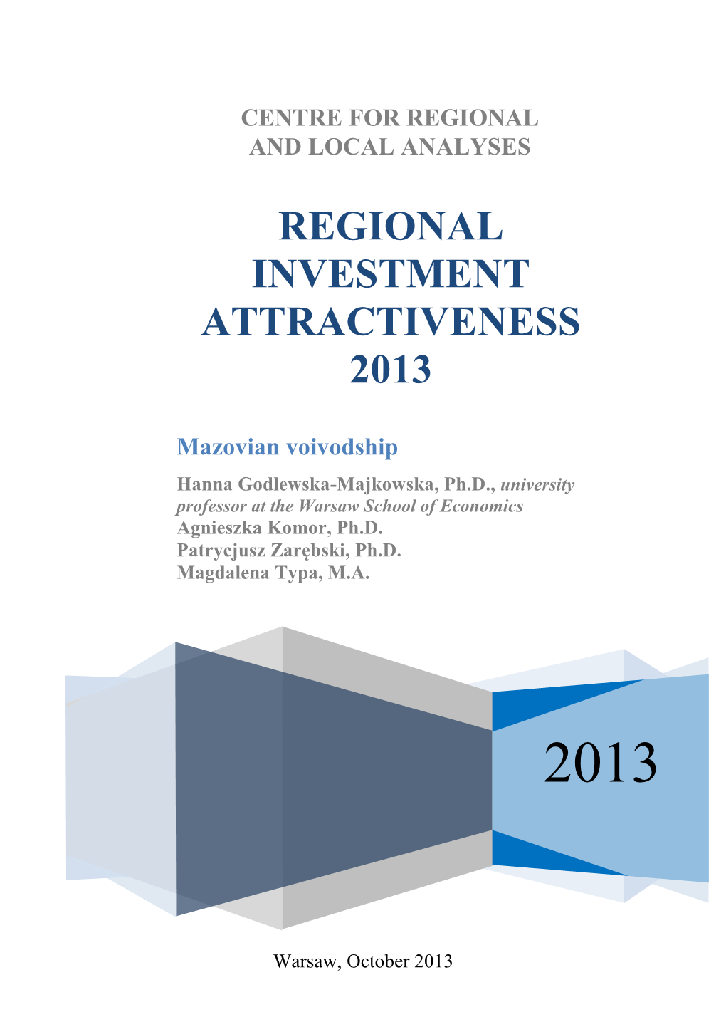 Atrakcyjność Inwestycyjna Regionów 2010