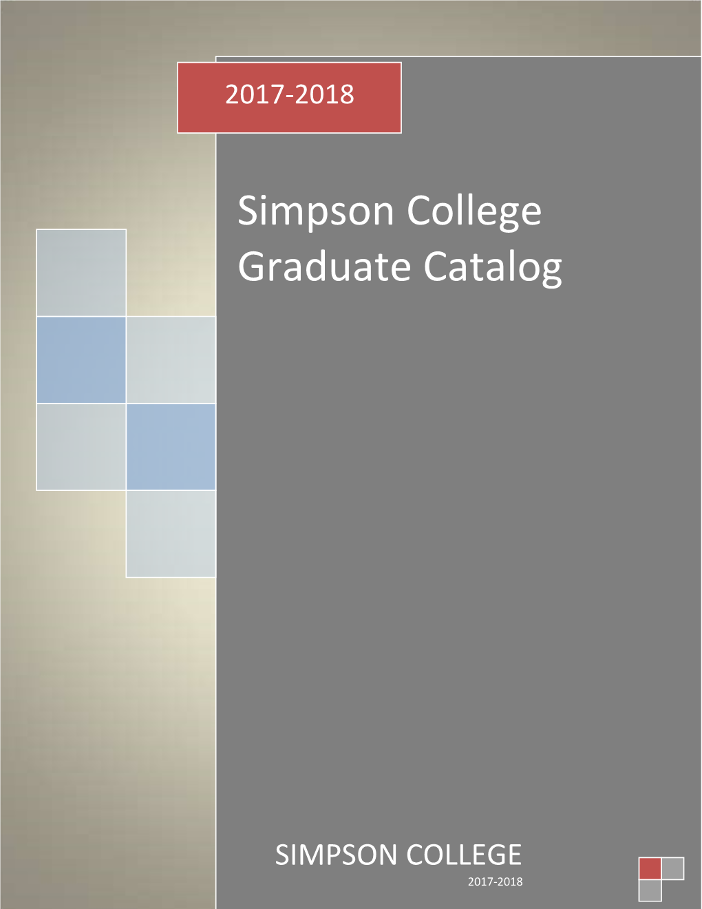 Simpson College Graduate Catalog