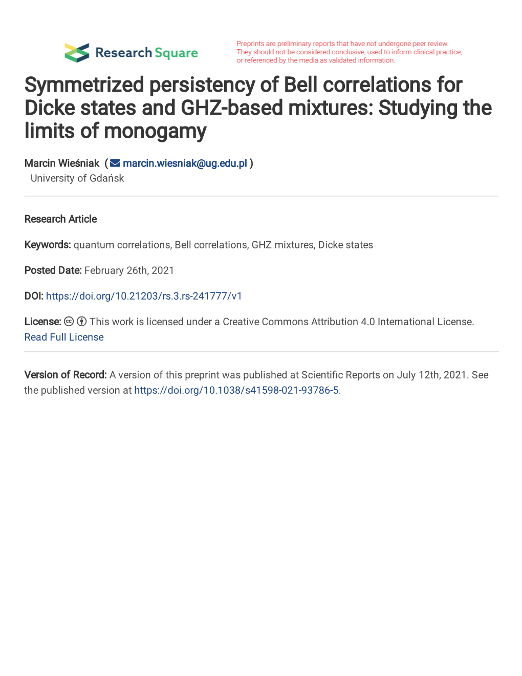 Symmetrized Persistency of Bell Correlations for Dicke States and GHZ-Based Mixtures: Studying the Limits of Monogamy