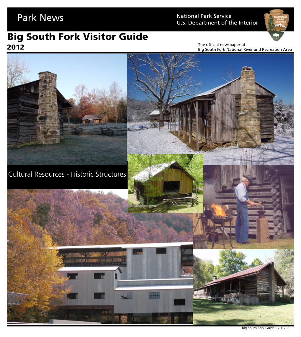 Park News Big South Fork Visitor Guide