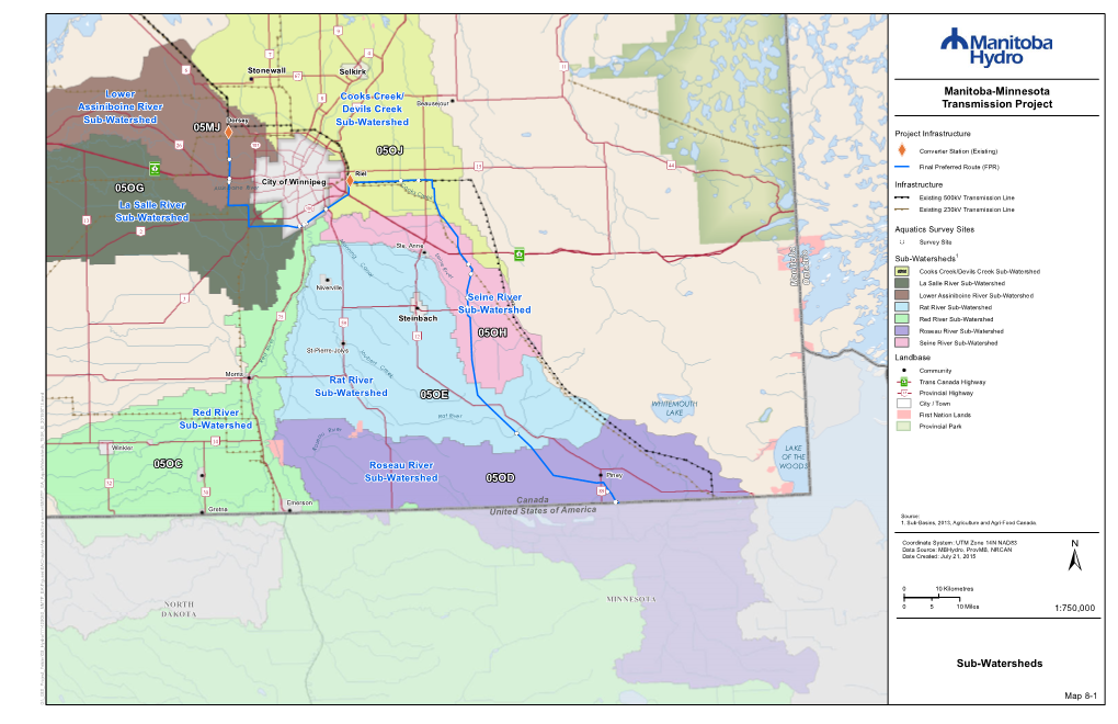 Manitoba – Minnesota Transmission Project Environmental Impact