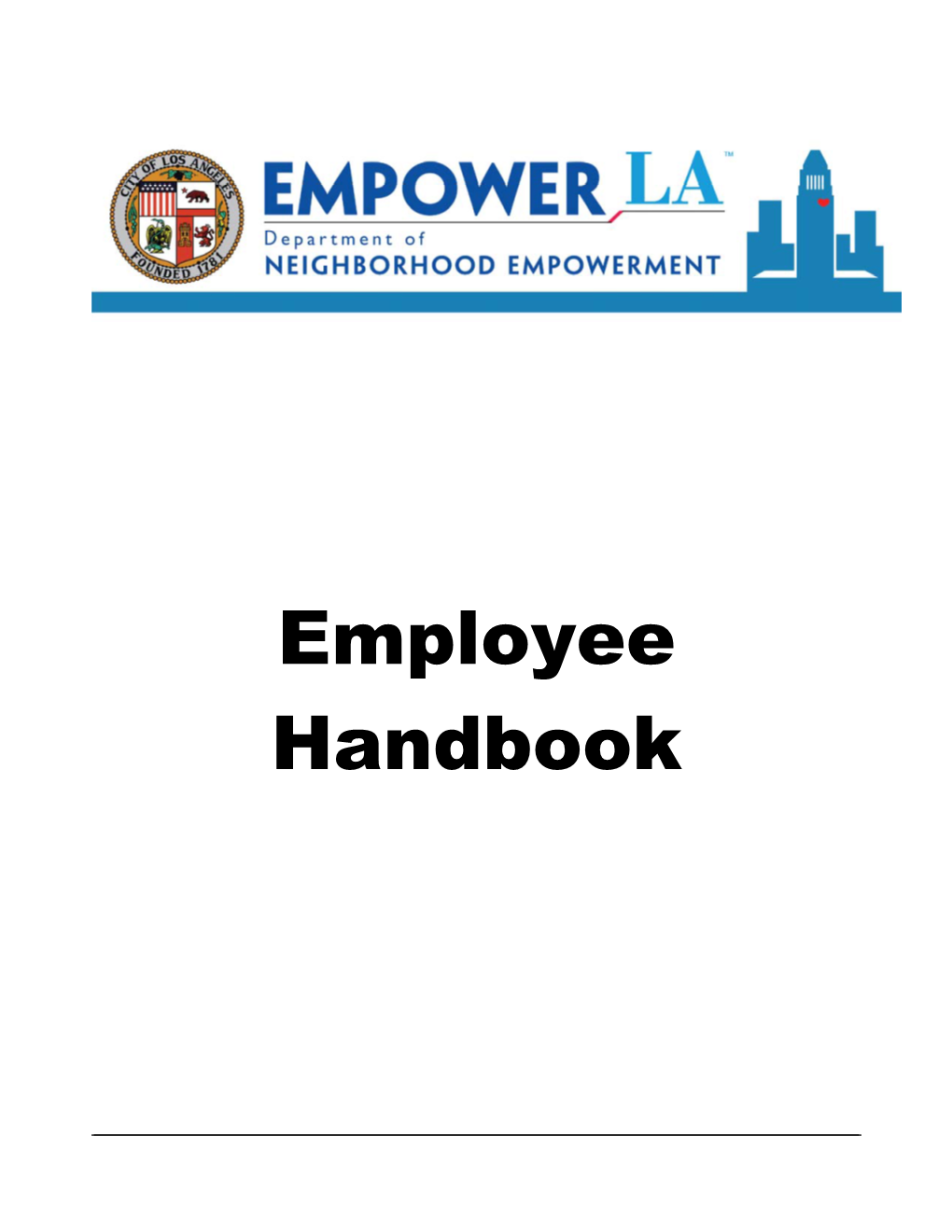 Employee Handbook