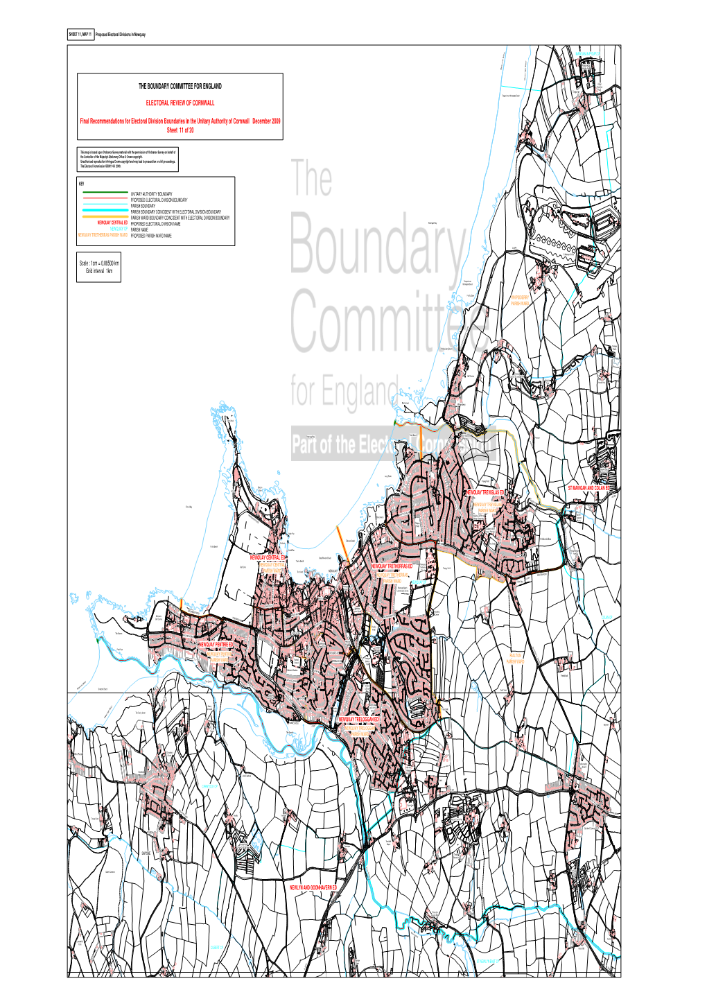 The Boundary Committee for England Electoral Review