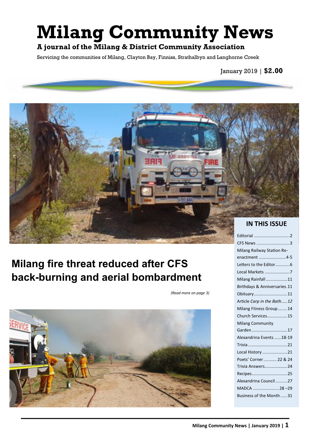 Milang Cfs News