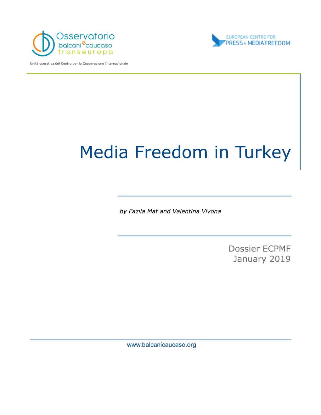 Media Freedom in Turkey