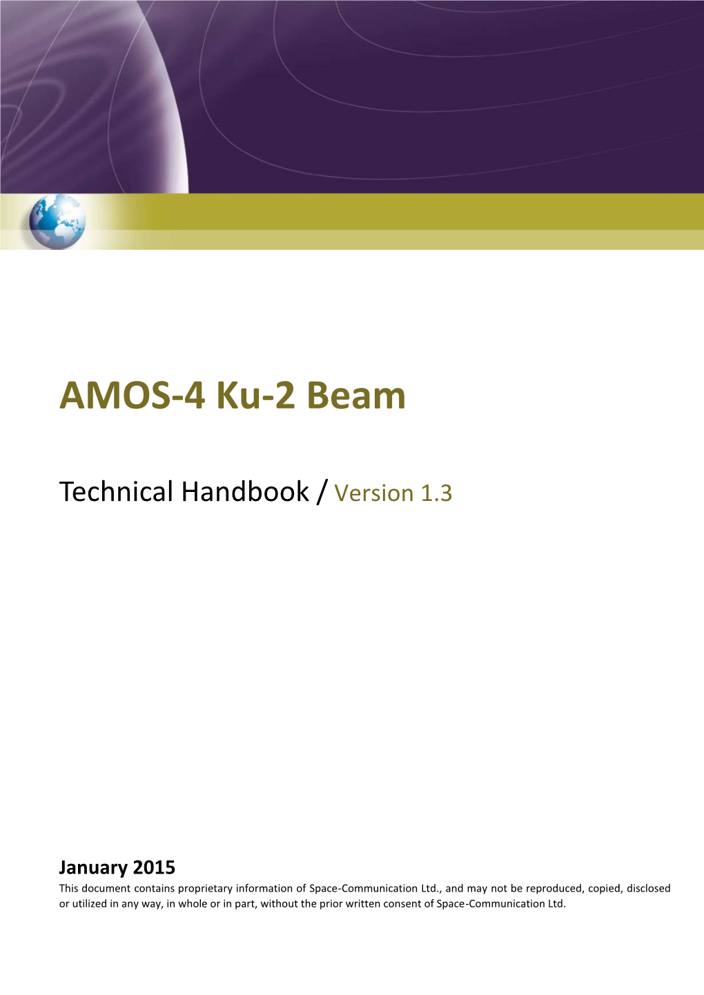 AMOS-5 Handnook