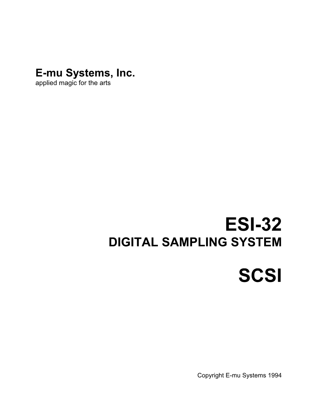 Digital Sampling System