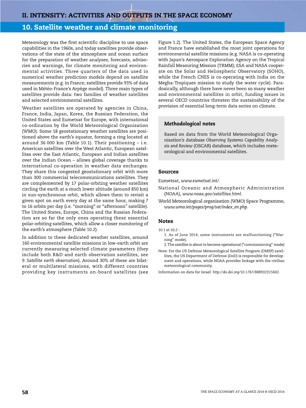 10. Satellite Weather and Climate Monitoring