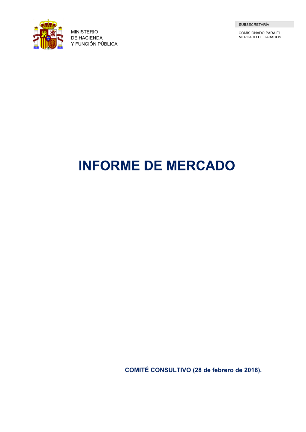 Informe De Mercado