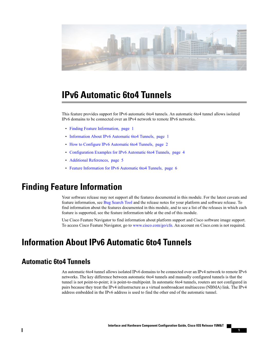 Ipv6 Automatic 6To4 Tunnels