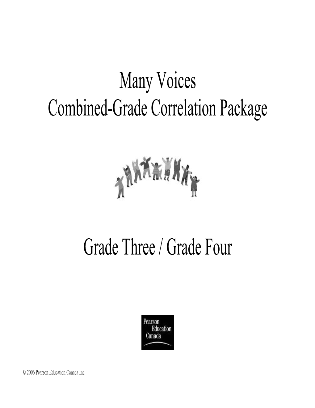 Many Voices Combined-Grade Correlation Package