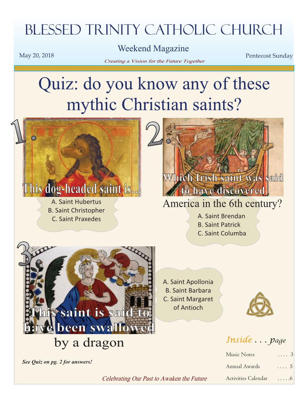 Quiz: Do You Know Any of These Mythic Christian Saints?