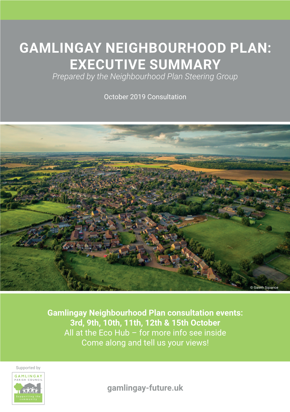 EXECUTIVE SUMMARY Prepared by the Neighbourhood Plan Steering Group