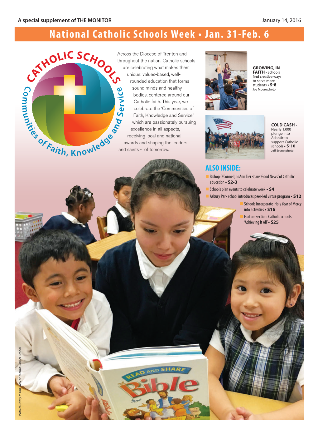 National Catholic Schools Week • Jan. 31-Feb. 6