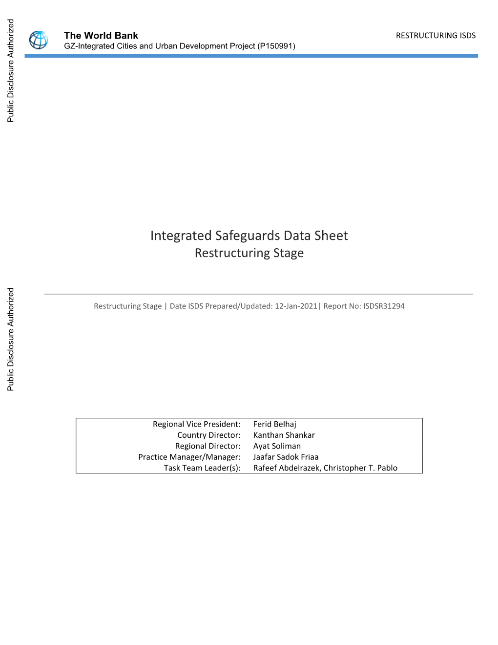 Restructuring-Integrated-Safeguards-Data-Sheet-GZ-Integrated-Cities-And-Urban