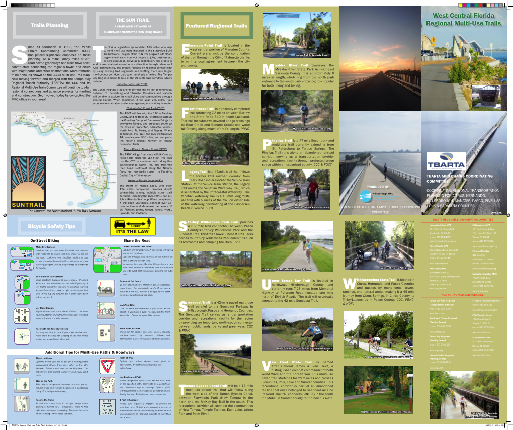 West Central Florida Regional Multi-Use Trails