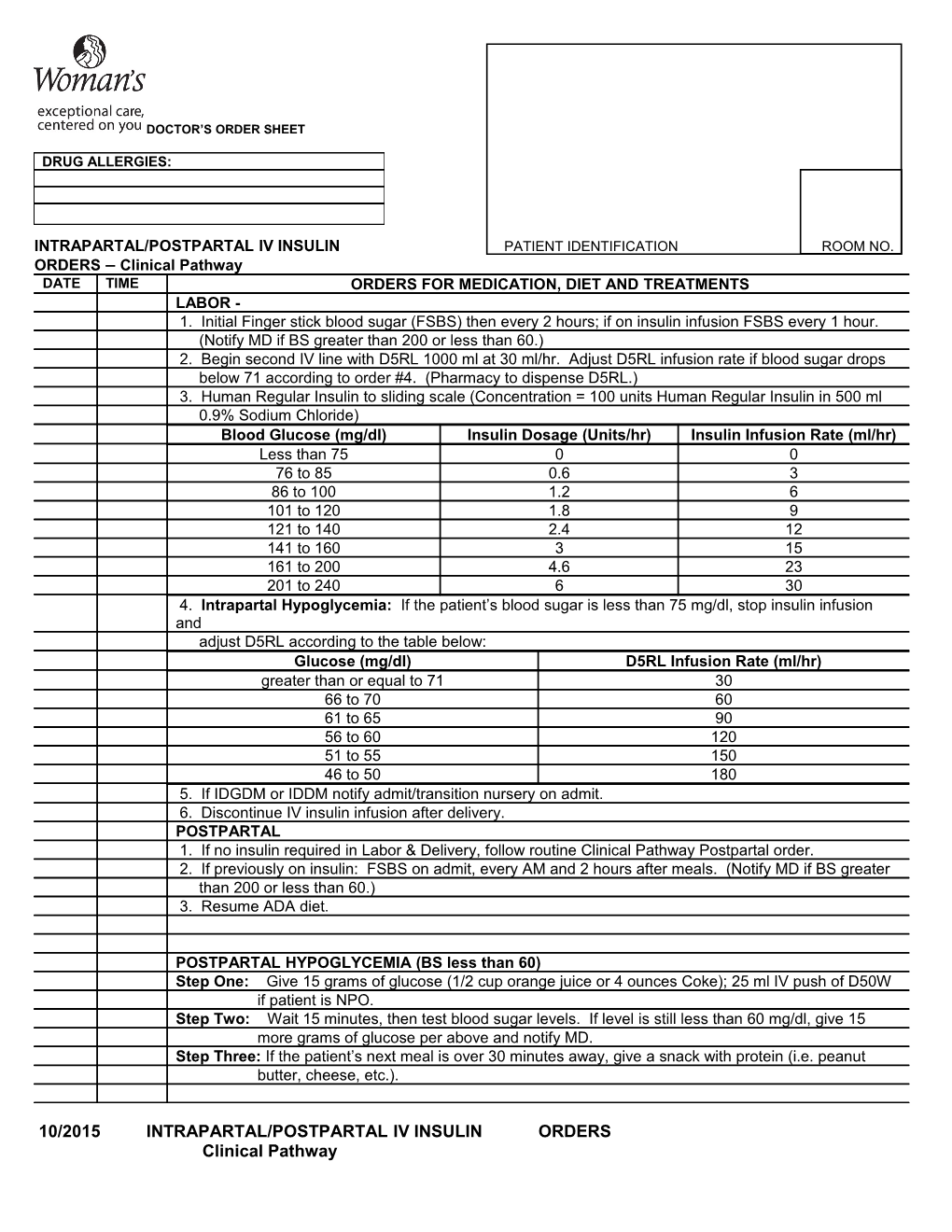 Newborn Clinical Pathways