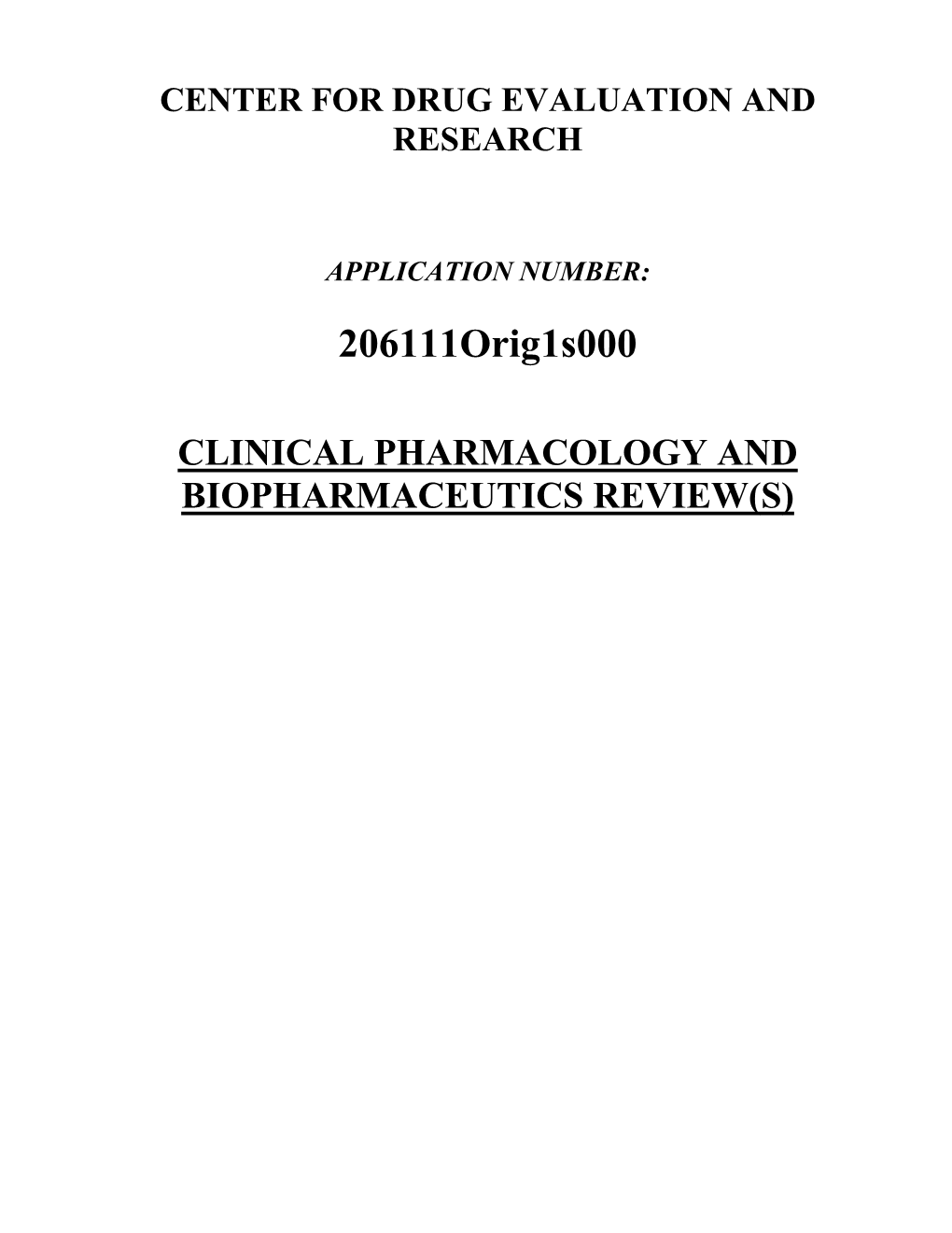 Clinical Pharmacology Biopharmaceutics Review(S)