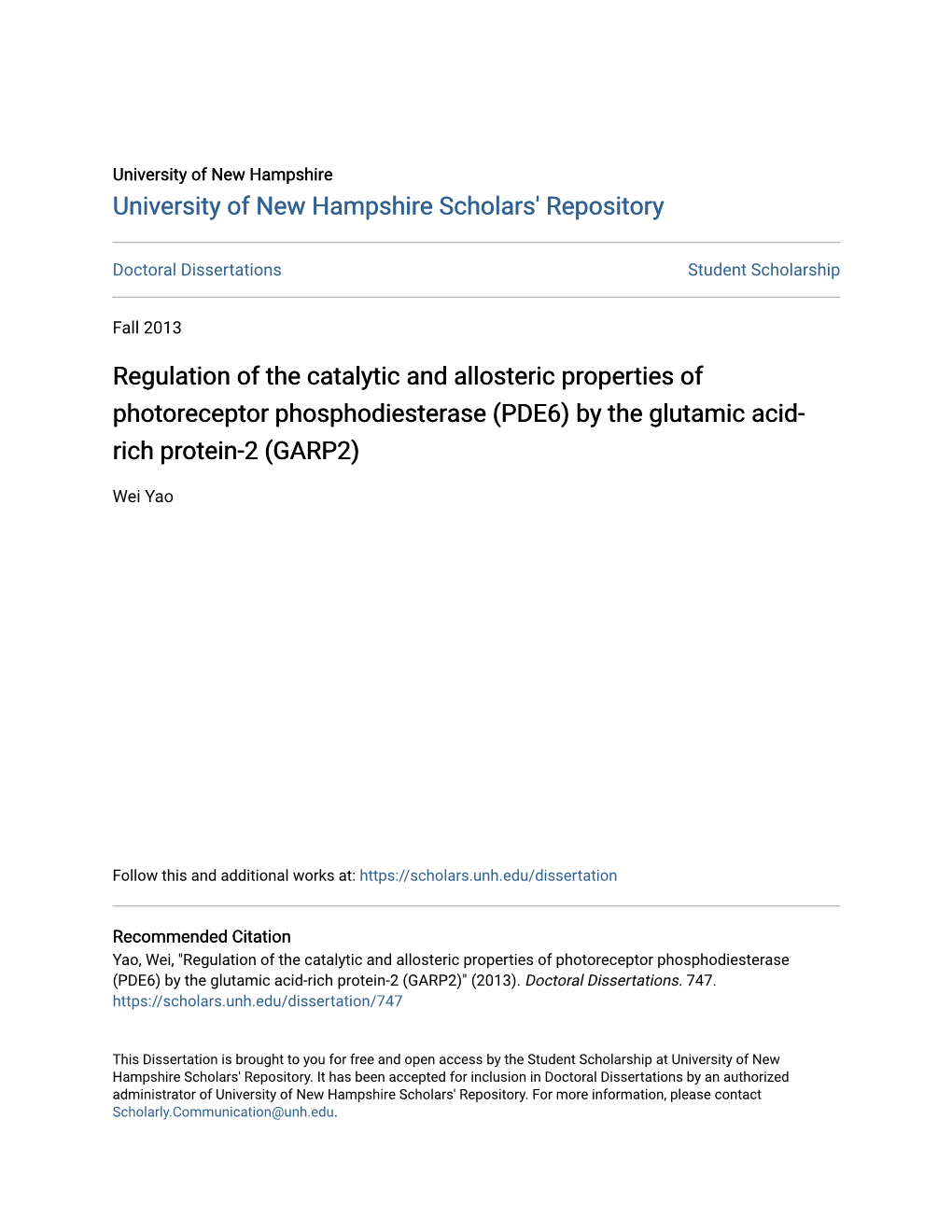 PDE6) by the Glutamic Acid- Rich Protein-2 (GARP2)