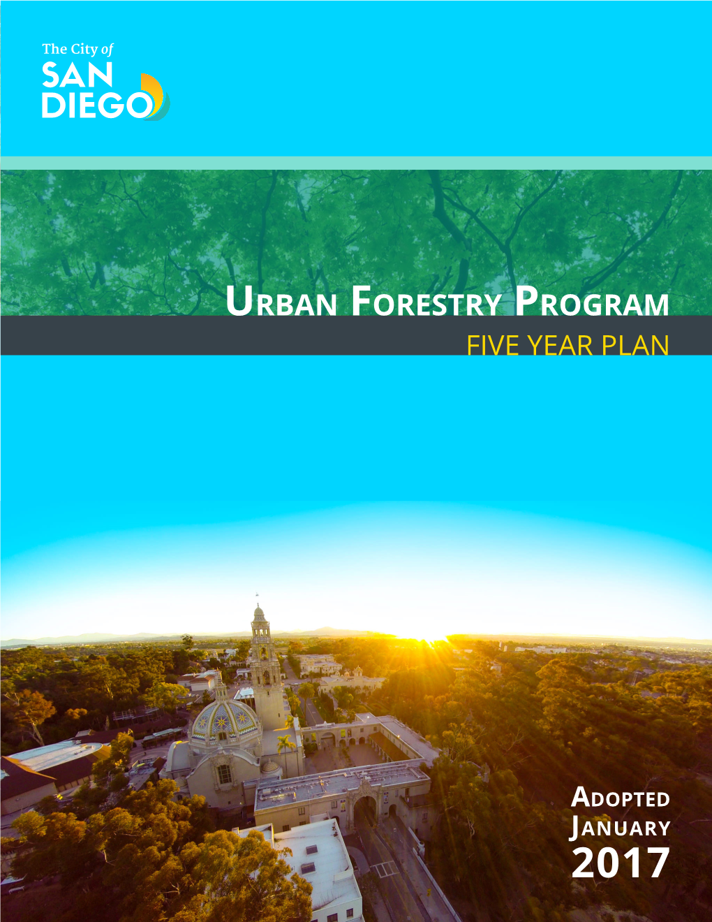 Urban Forestry Program, Five-Year Plan