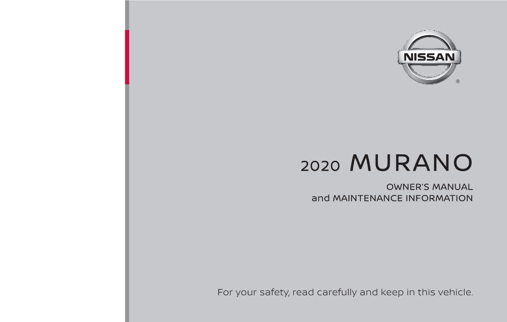 2020-Nissan-Murano-Owner-Manual