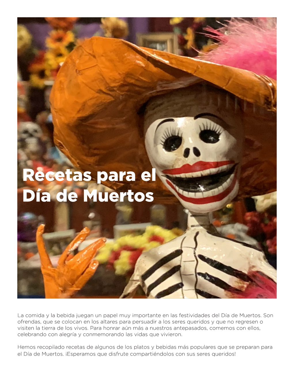 Recetas Para El Dia De Muertos