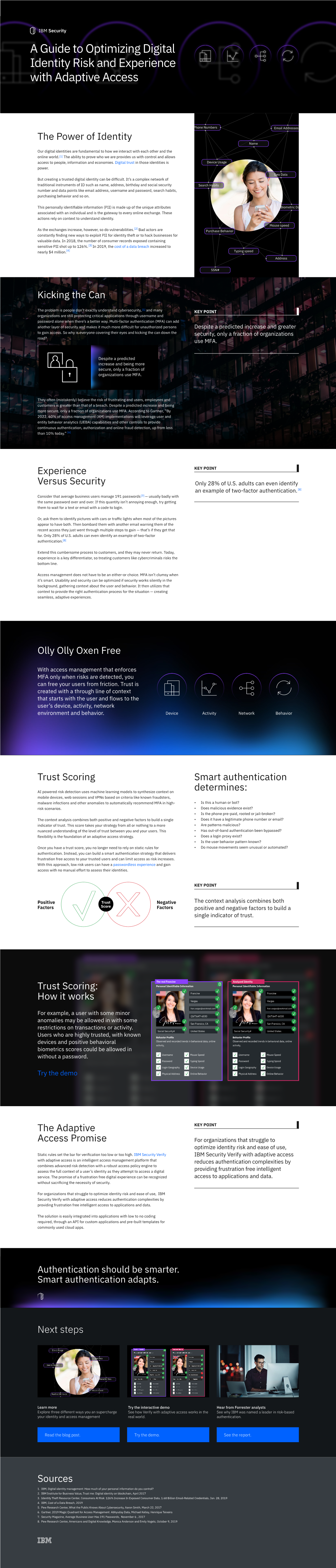 A Guide to Optimizing Digital Identity Risk and Experience with Adaptive Access