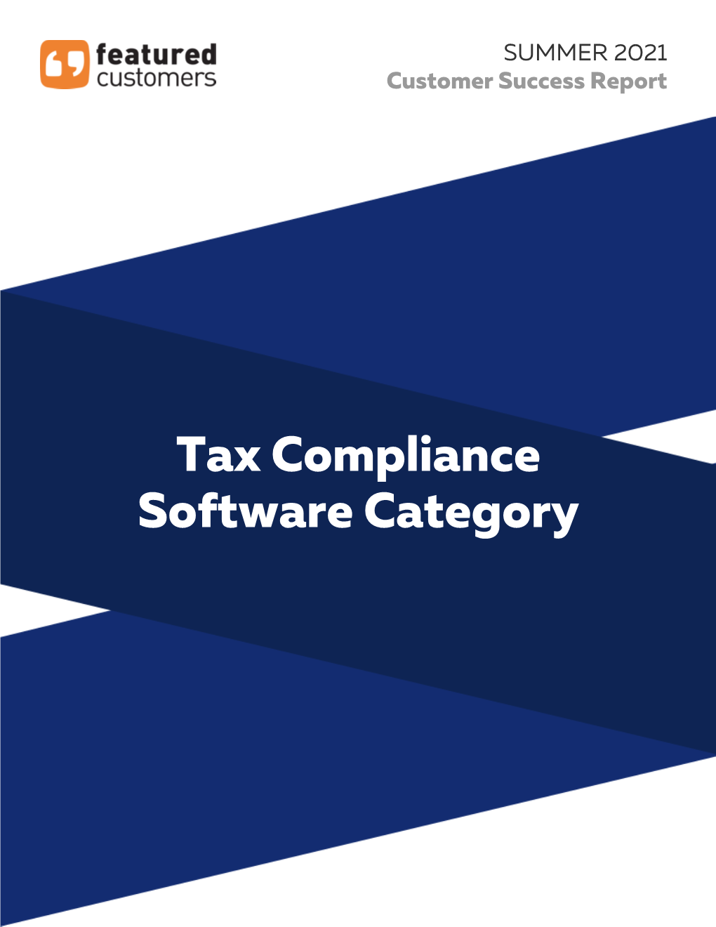 SUMMER 2021 Tax Compliance Software Category