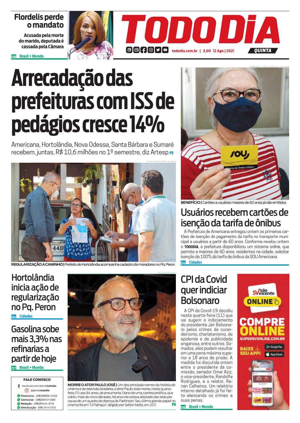 Arrecadação Das Prefeituras Com ISS De Pedágios Cresce