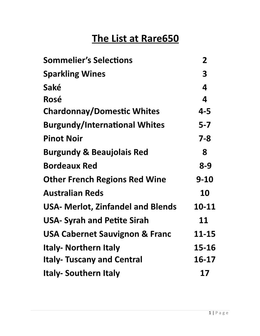 The Wine List January 21.2021