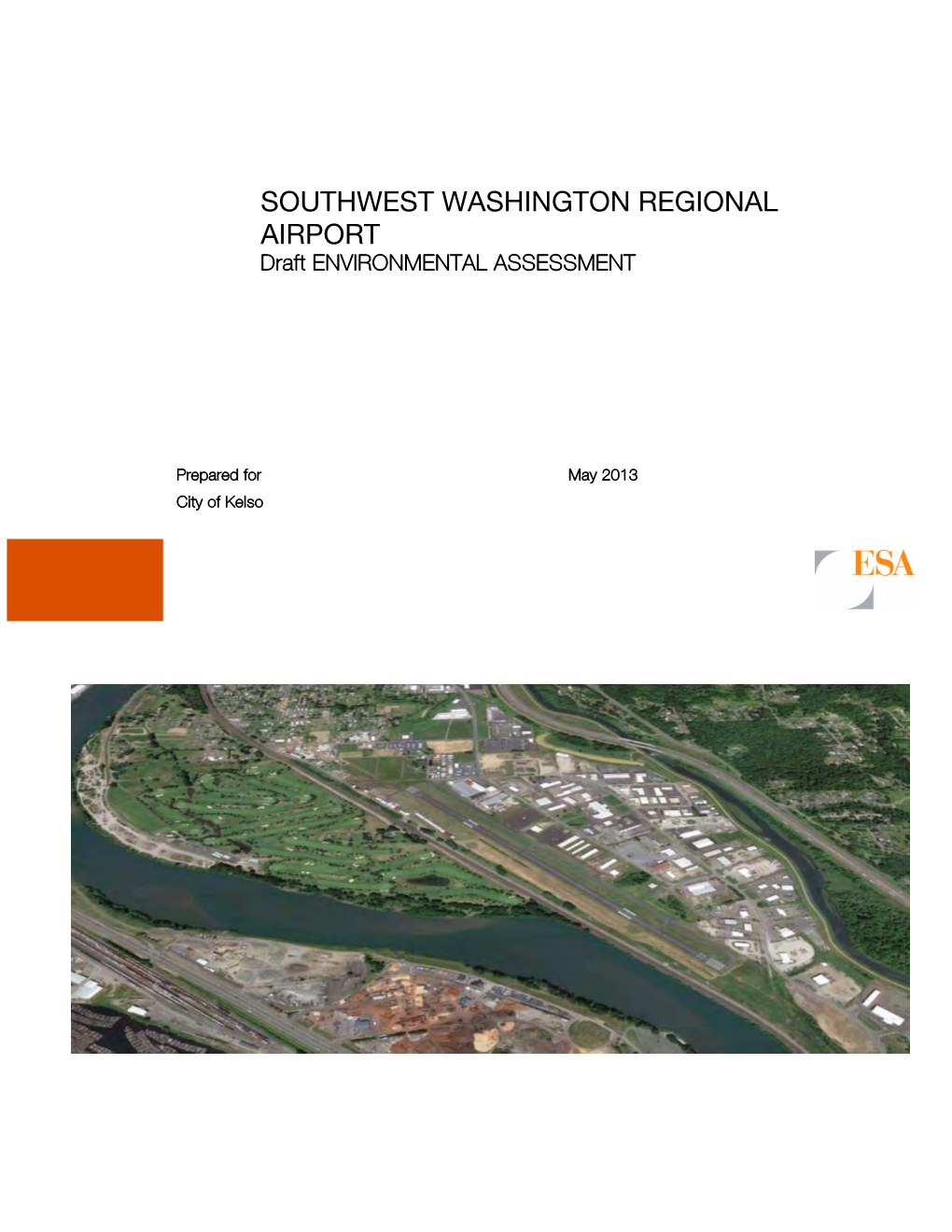 SOUTHWEST WASHINGTON REGIONAL AIRPORT Draft ENVIRONMENTAL ASSESSMENT