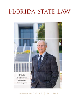 Fall 2015 Florida State Law Magazine