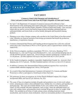 Final Determinations in the Antidumping and Countervailing