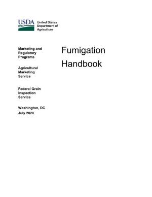 Fumigation Handbook